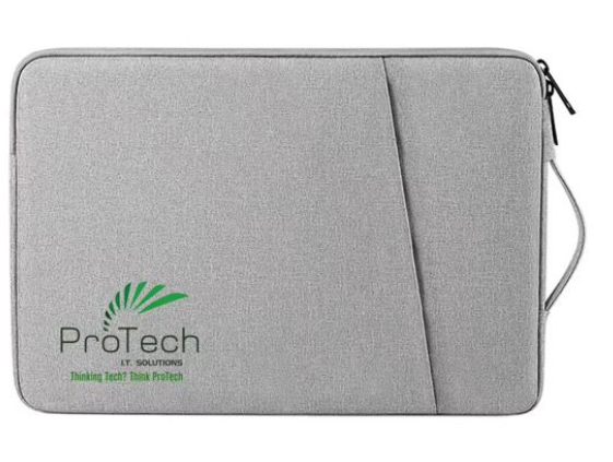 Laptop Sleeve Bag | 13" - 14" - 15" | Lightweight | Padded | Zippered | Black - Grey