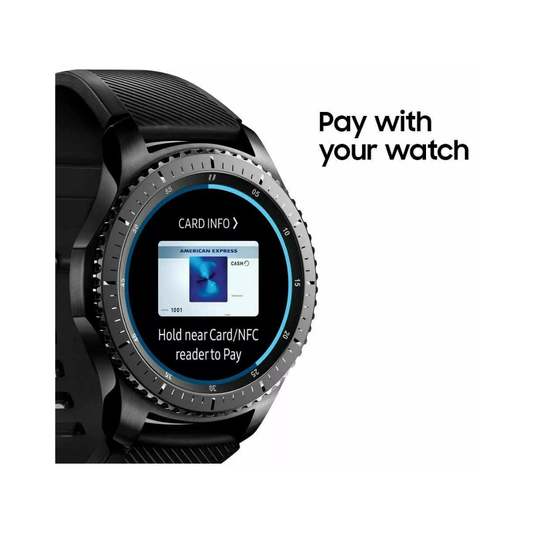 Samsung Gear S3 Frontier SM-R760 | 46mm Stainless Steel | Bluetooth | Smartwatch