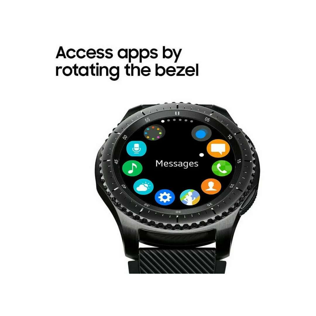 Samsung Gear S3 Frontier SM-R760 | 46mm Stainless Steel | Bluetooth | Smartwatch