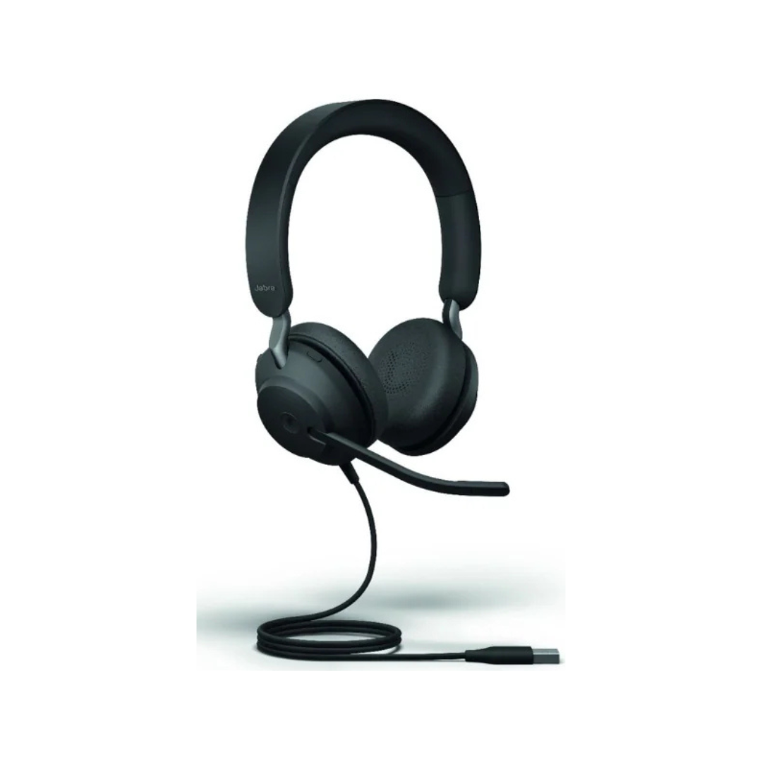 Jabra Evolve2 40 SE UC Stereo USB-A Corded Headset | New Sealed