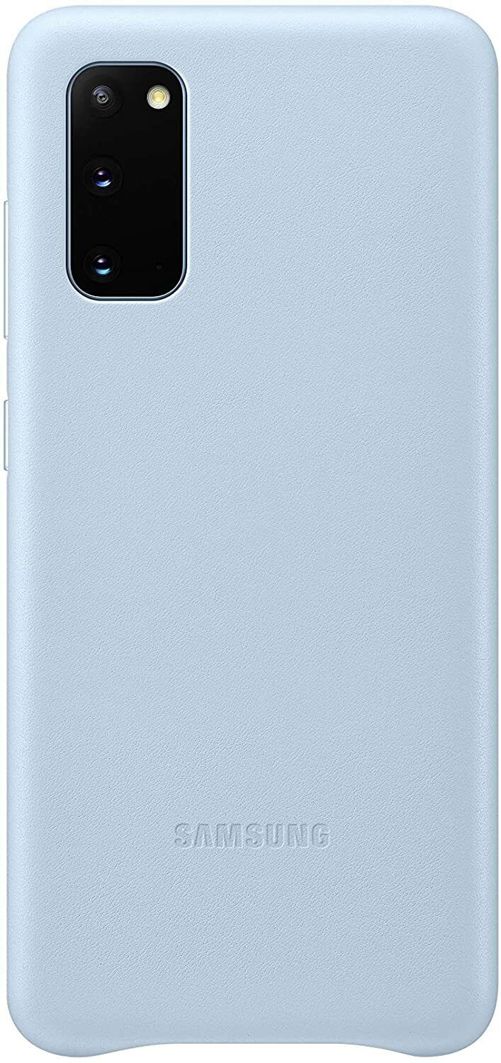 Original Samsung Galaxy S20+ 5G Silicone Cover Shockproof – Light Blue