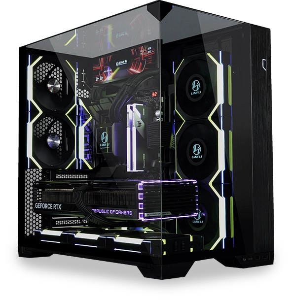 Custom Gaming Desktop – Ryzen 7 9800X3D | RTX 5070 Ti | 32GB DDR5 | 7TB Storage