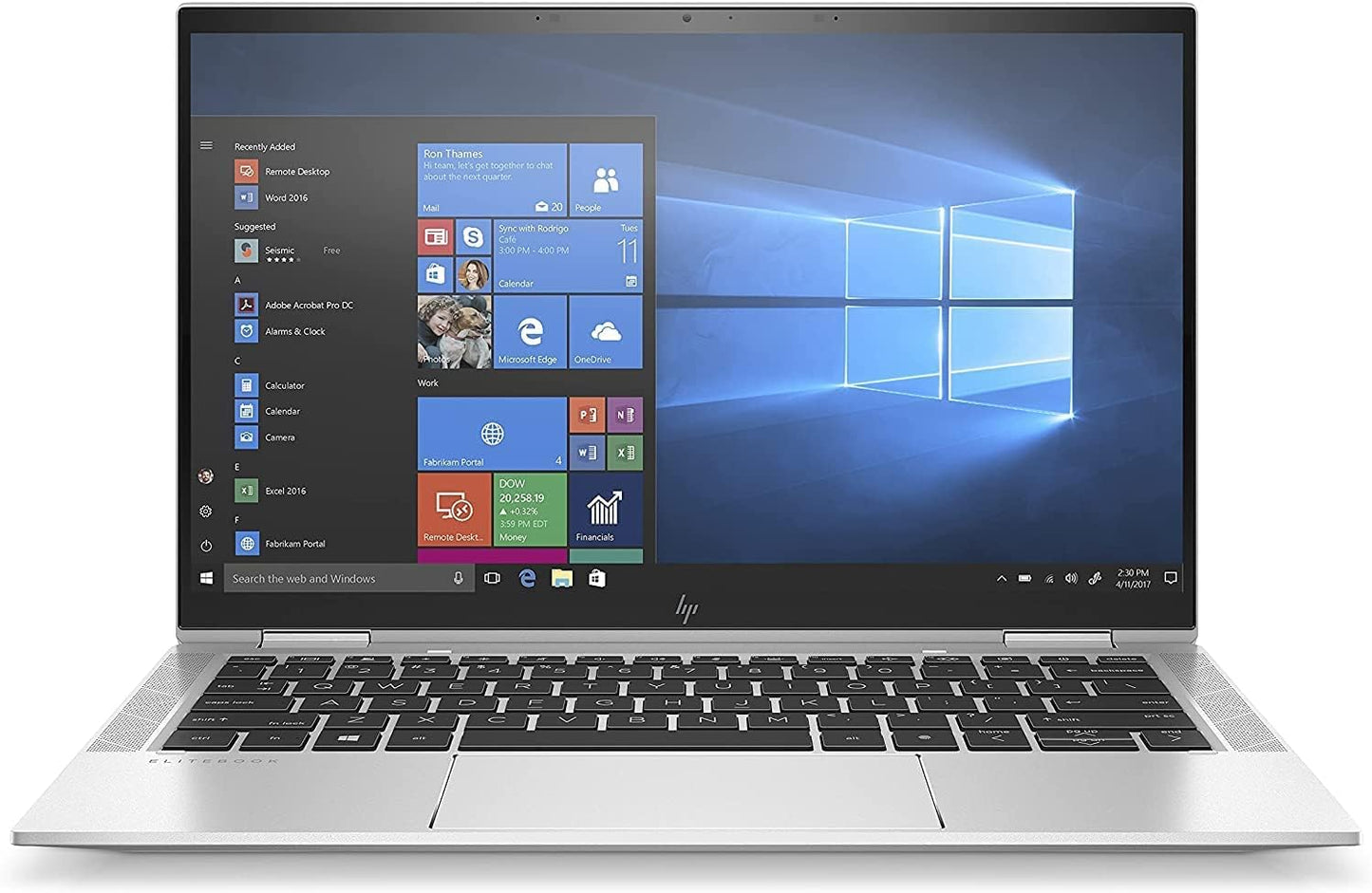 HP EliteBook x360 1030 G7 13.3” 2-in-1 | Core i5 10th Gen | 8GB RAM | 256GB SSD | Windows 11 Pro