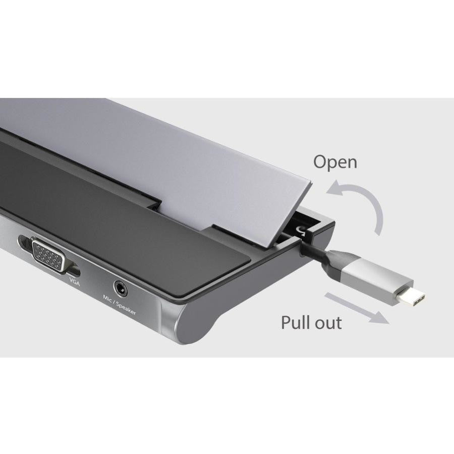 J5create USB-C Triple Display Docking Station JCD543 | 100W Power Delivery