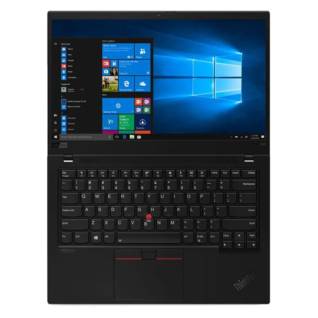 Lenovo ThinkPad X1 Carbon 14" 6th Gen FHD | Core i7-8550U | 8GB RAM | 256GB SSD