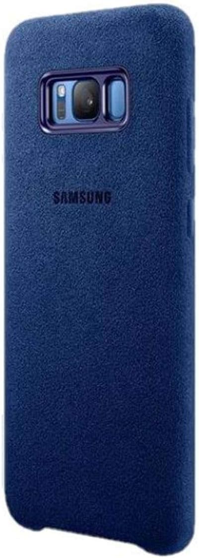 Original Samsung Alcantara Cover for Galaxy S8 Plus – Blue