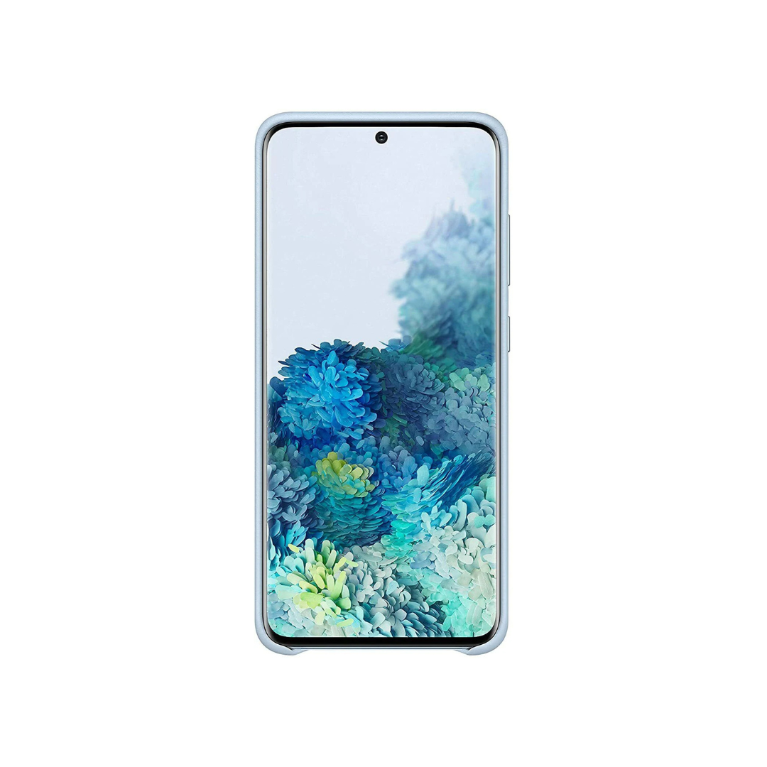 Original Samsung Galaxy S20+ 5G Silicone Cover Shockproof – Light Blue