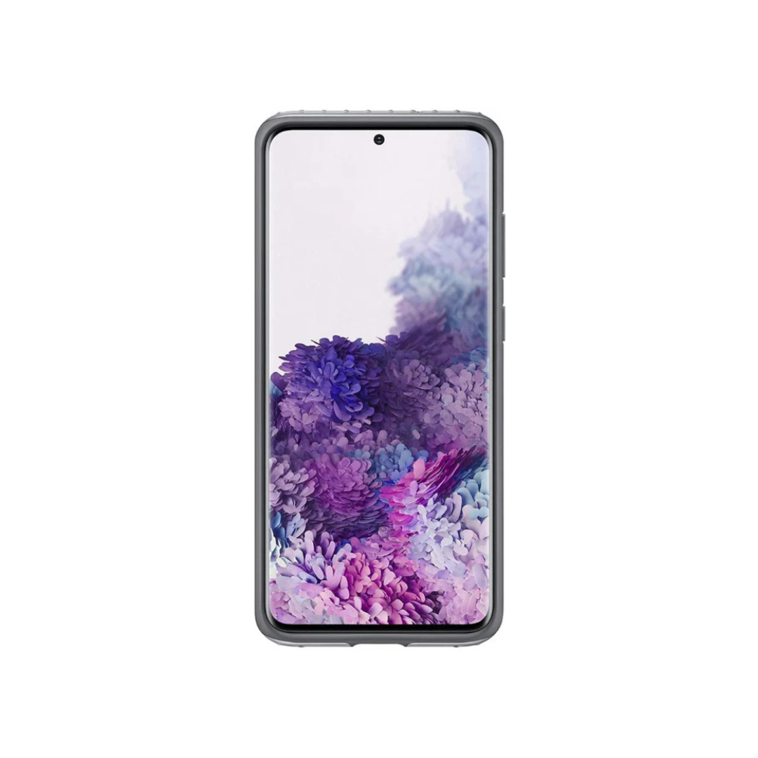 Samsung Galaxy S20+ Plus Protective Standing Cover Military-Grade – Silver