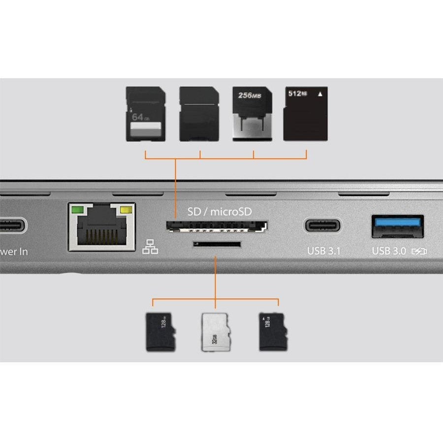 J5create USB-C Triple Display Docking Station JCD543 | 100W Power Delivery