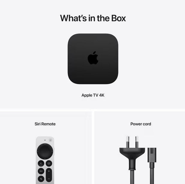 Brand New Apple TV 4K Wi-Fi + Ethernet 128GB – 3rd Generation