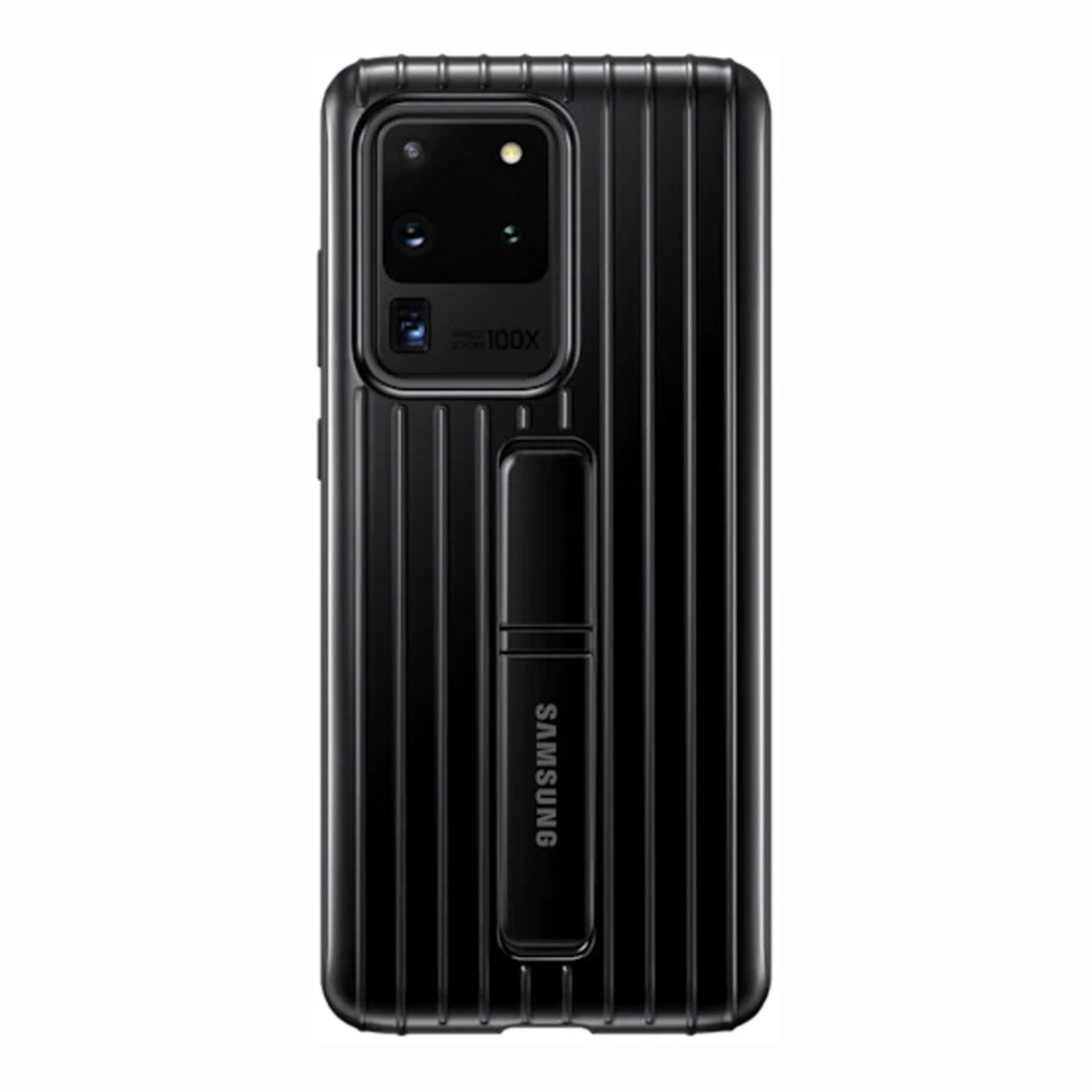 Samsung Galaxy S20 Ultra Protective Standing Cover Military-Grade – Black