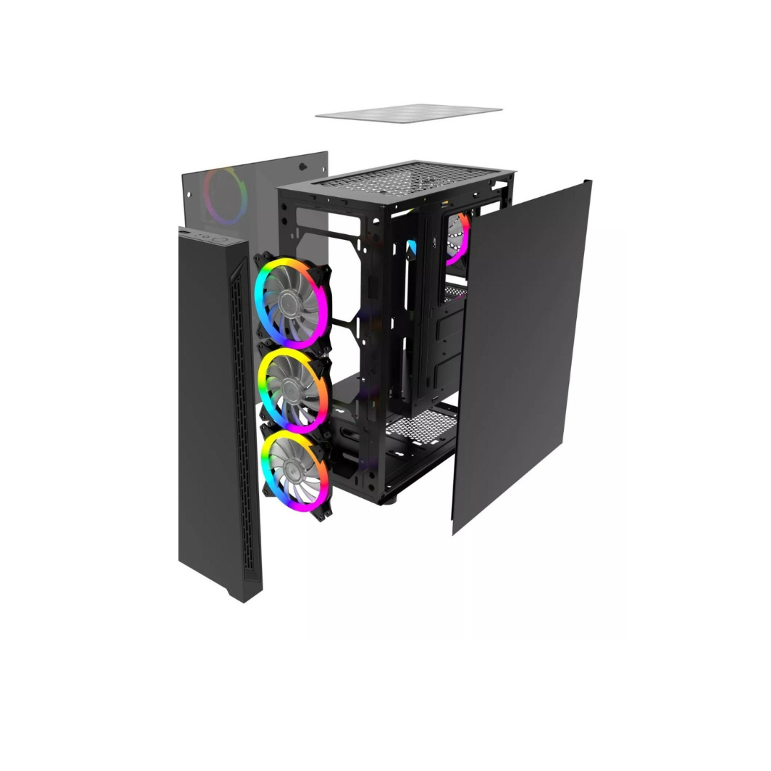Custom Gaming PC | Ryzen 5 3600 | Radeon RX 6600 XT | 16GB RAM | 512GB SSD + 1TB HDD | Windows 11