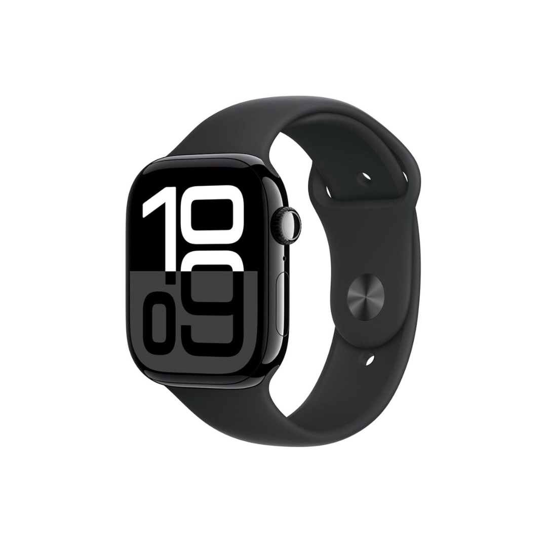 Brand New Apple Watch Series 10 GPS+Cellular 46mm JetBlack/Black Sport Band(S/M)