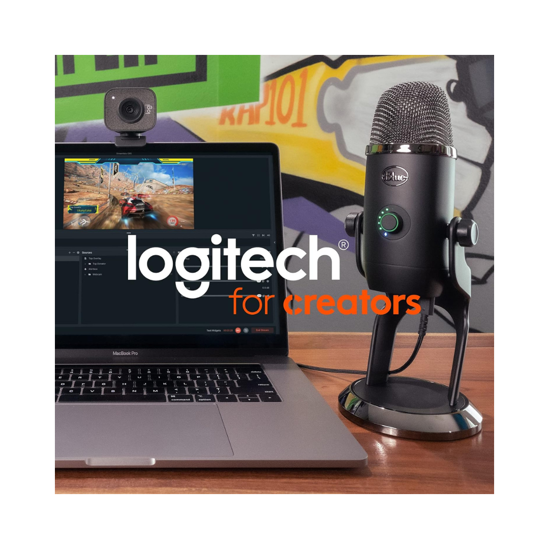 Brand New Logitech Yeti X – Professional USB Microphone with Blue VO!CE