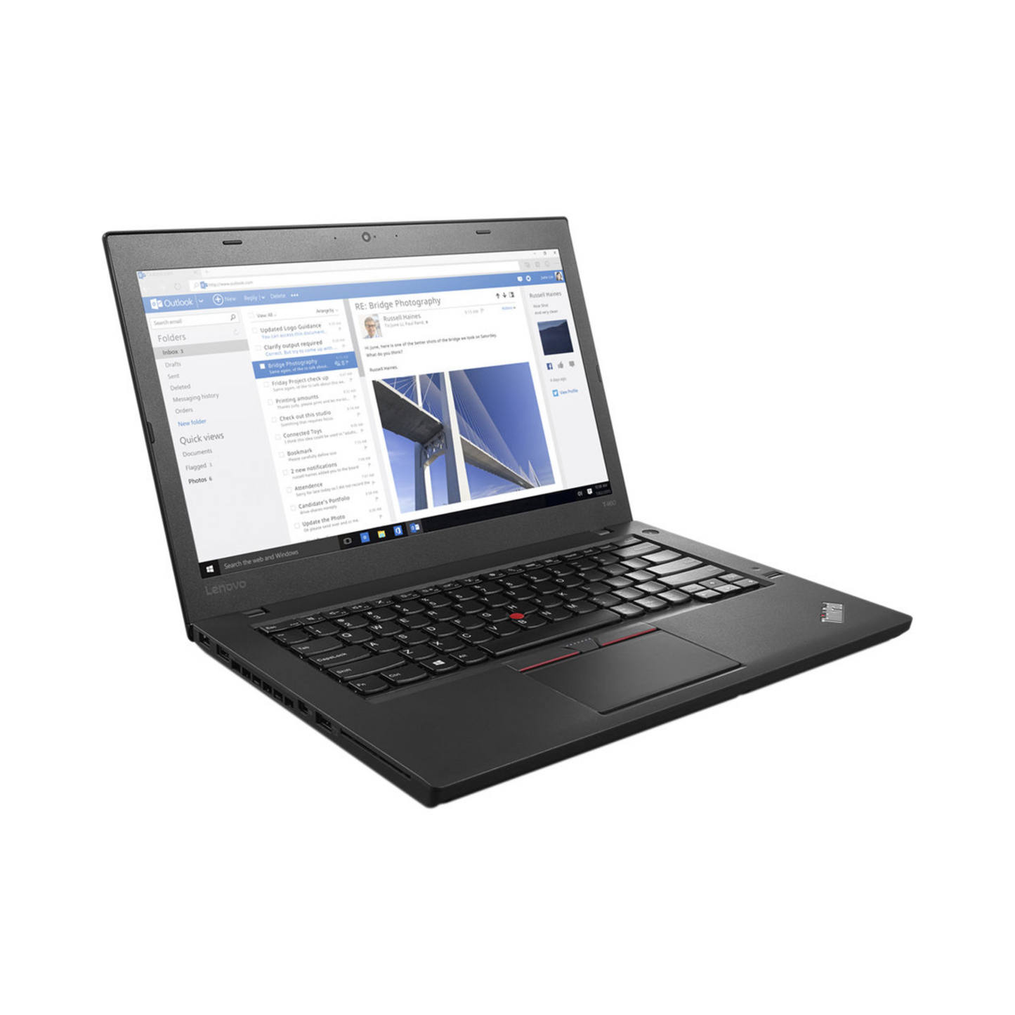 Lenovo ThinkPad T480s 14” | Core i7 | 8th Gen | 16GB RAM | 256GB SSD ProTech I.T. Solutions