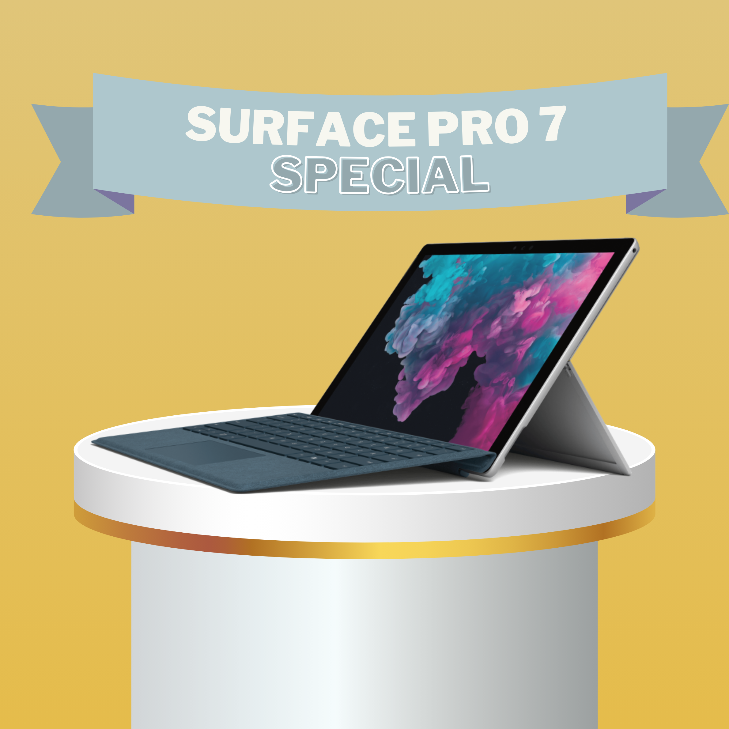 Microsoft Surface Pro 7 Core i5 10th Gen 8GB RAM 128GB SSD