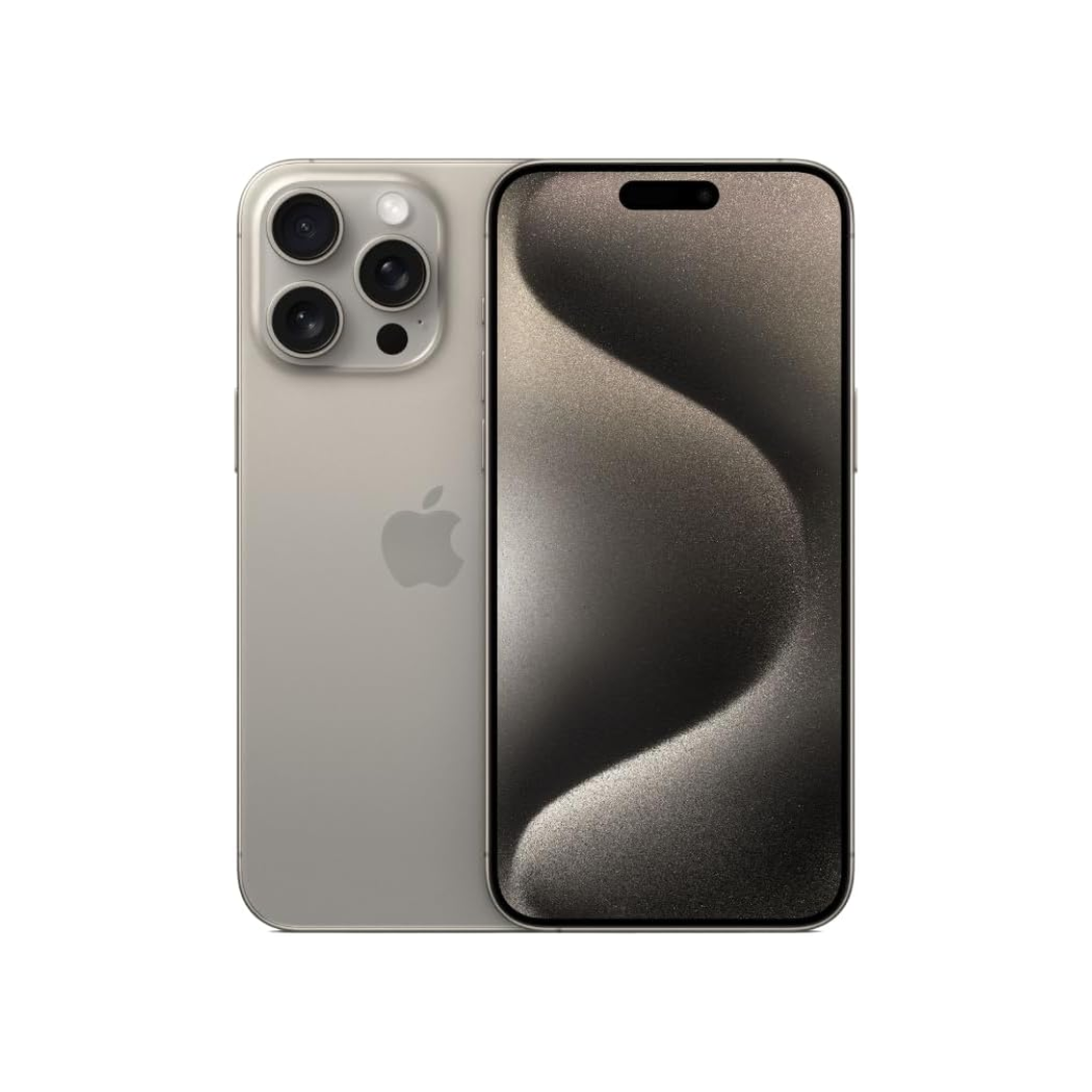 Apple iPhone 15 Pro Max | 256GB Storage | Natural Titanium | Unlocked