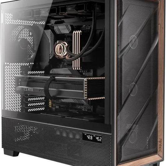 Antec AI Titan - RTX 5090 • RYZEN 9-9950X3D • 96GB RAM • 2TB SSD (Antec Flux Pro Wood case)
