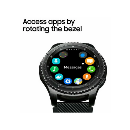 Samsung Gear S3 Frontier SM-R760 | 46mm Stainless Steel | Bluetooth | Smartwatch