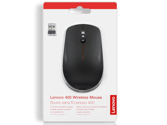 Lenovo 400 2.4GHz Wireless Optical Mouse | Brand New | GY50R91293