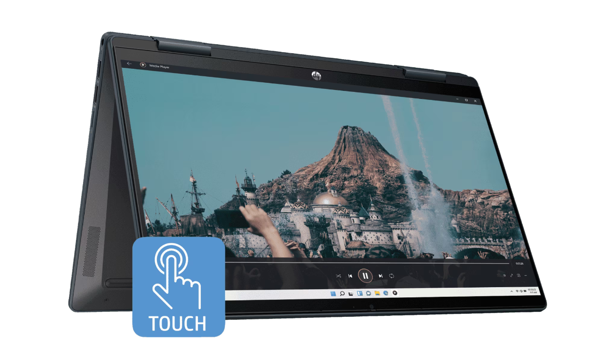 HP Pavilion x360 14" Touch 2-in-1 | Intel Pentium Gold 7505 | 8GB RAM | 256GB SSD | Windows 11