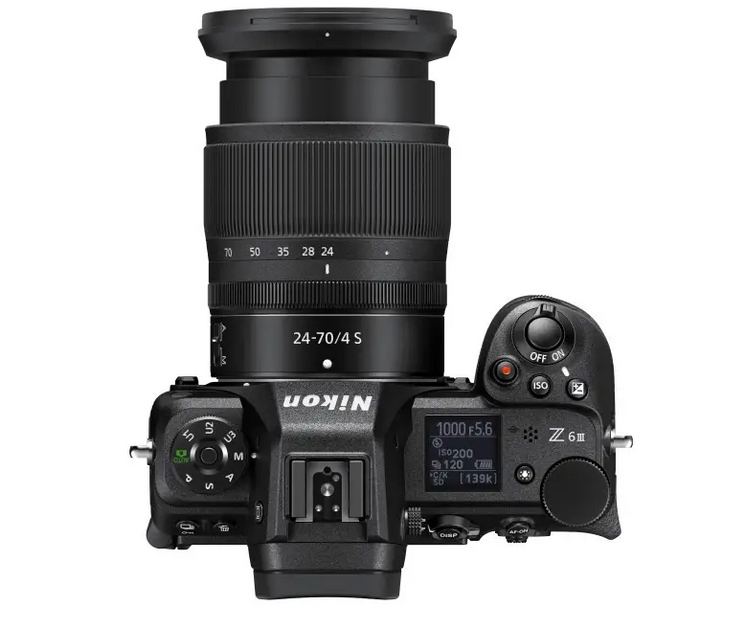 Nikon Z6III 24.5MP Mirrorless Digital Camera with NIKKOR Z 24–70mm f/2.8 S Lens
