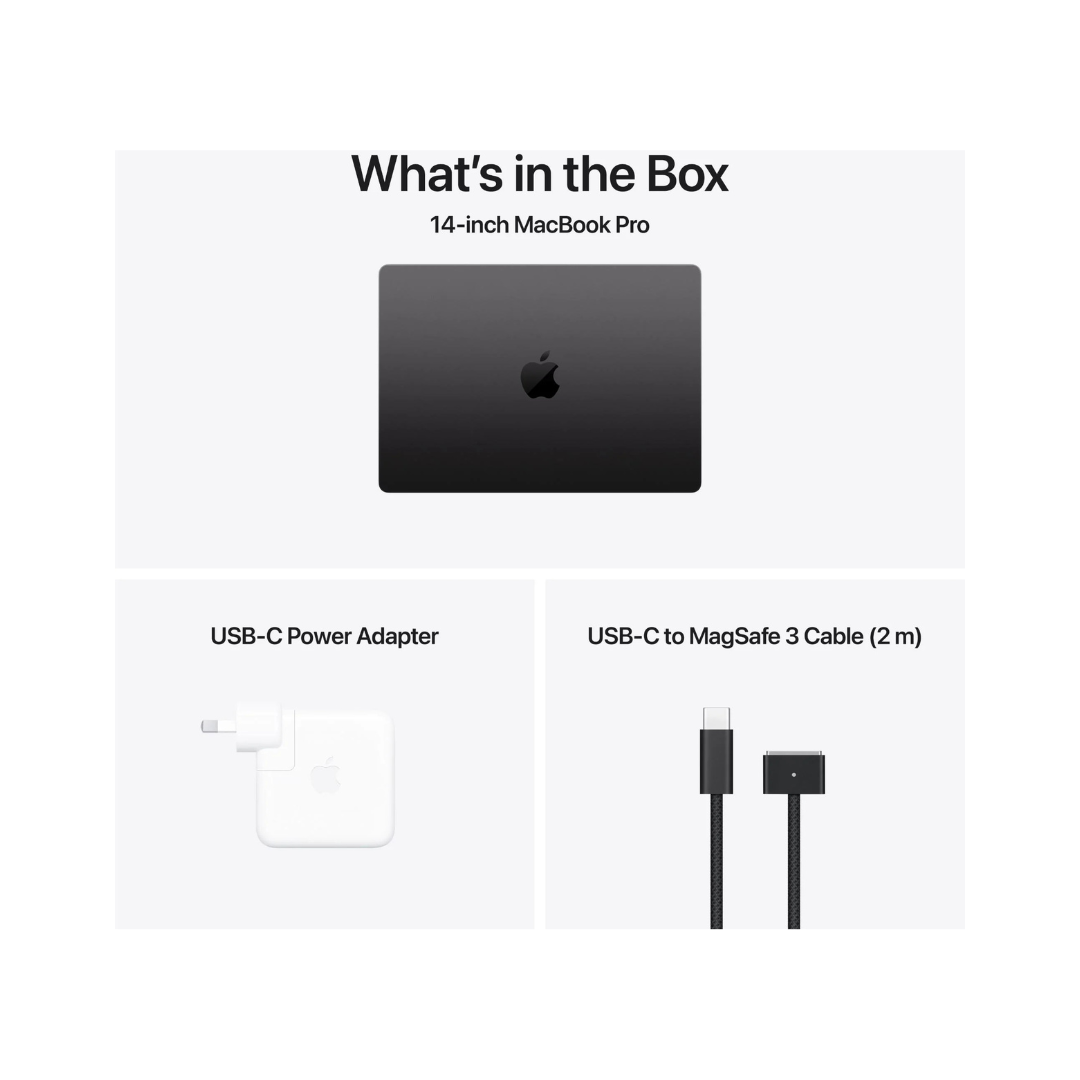 Apple MacBook Pro 14" A3112 M4 Chip 2024 | Space Black | 16GB RAM | 512GB SSD