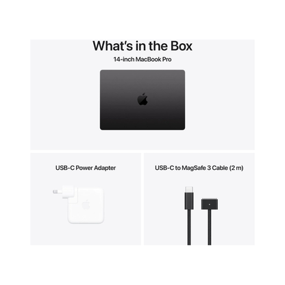 Apple MacBook Pro 14" A3112 M4 Chip 2024 | Space Black | 16GB RAM | 512GB SSD