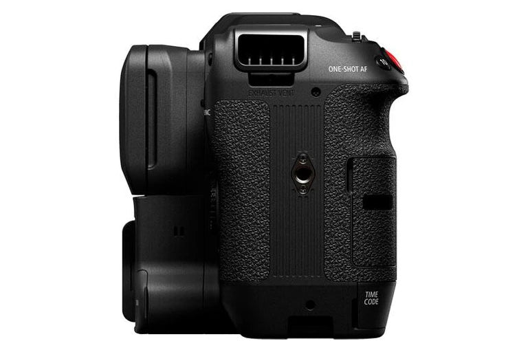 Canon EOS C70 RF-Mount 4K Cinema Camera | with Bright Tangerine Camera Cage