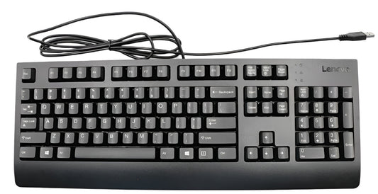 Lenovo Traditional Wired USB Keyboard | Model 00XH688 | Brand New