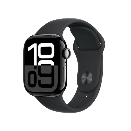 Apple Watch Series 11 Jet Black Aluminium Case GPS LTE (Black, 42mm, S/M)