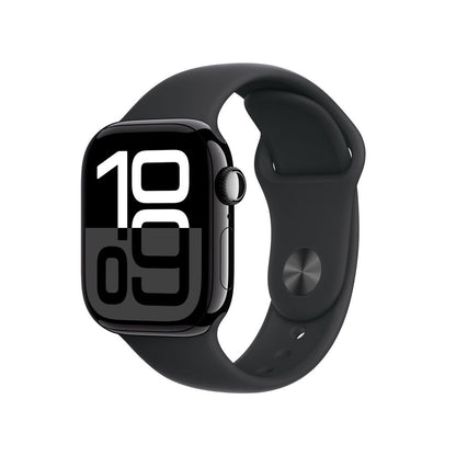 Apple Watch Series 11 Jet Black Aluminium Case GPS LTE (Black, 42mm, S/M)