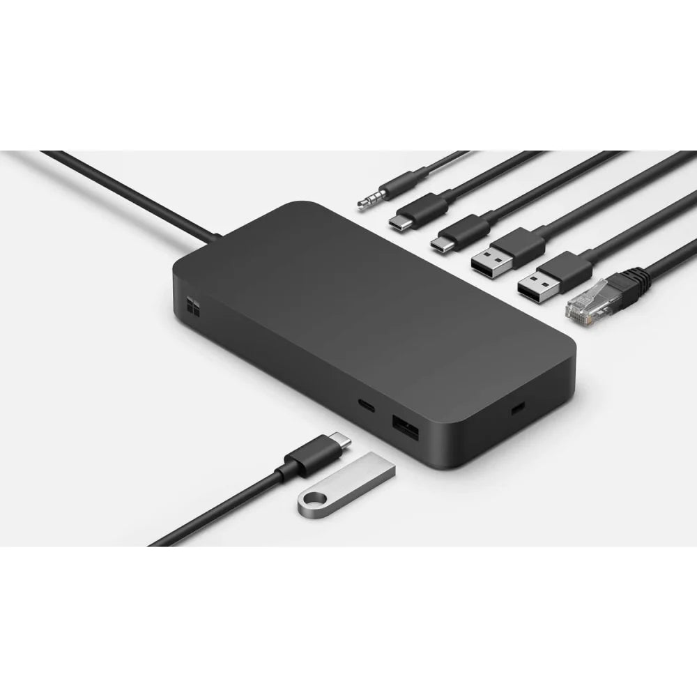 Microsoft Surface Thunderbolt 4 Dock | Compatible with Surface Pro 7/7+/8/9/X, Laptop 3/4/5, Book 3, Go 2/3