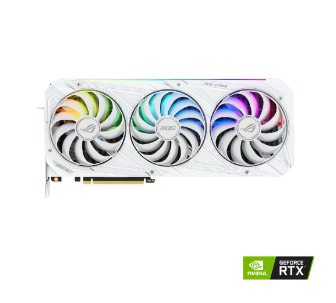 Asus NVIDIA GeForce RTX 3080 10GB GDDR6X Graphics Card White OC Edition