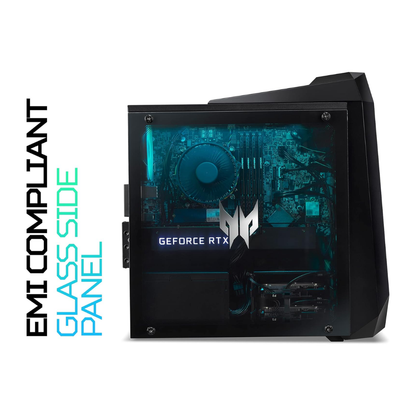 Acer Predator PO3-630 Gaming PC | GeForce RTX 3070 | Intel Core i7-11700H | 16GB RAM | 512GB SSD + 1TB HDD | Windows 11