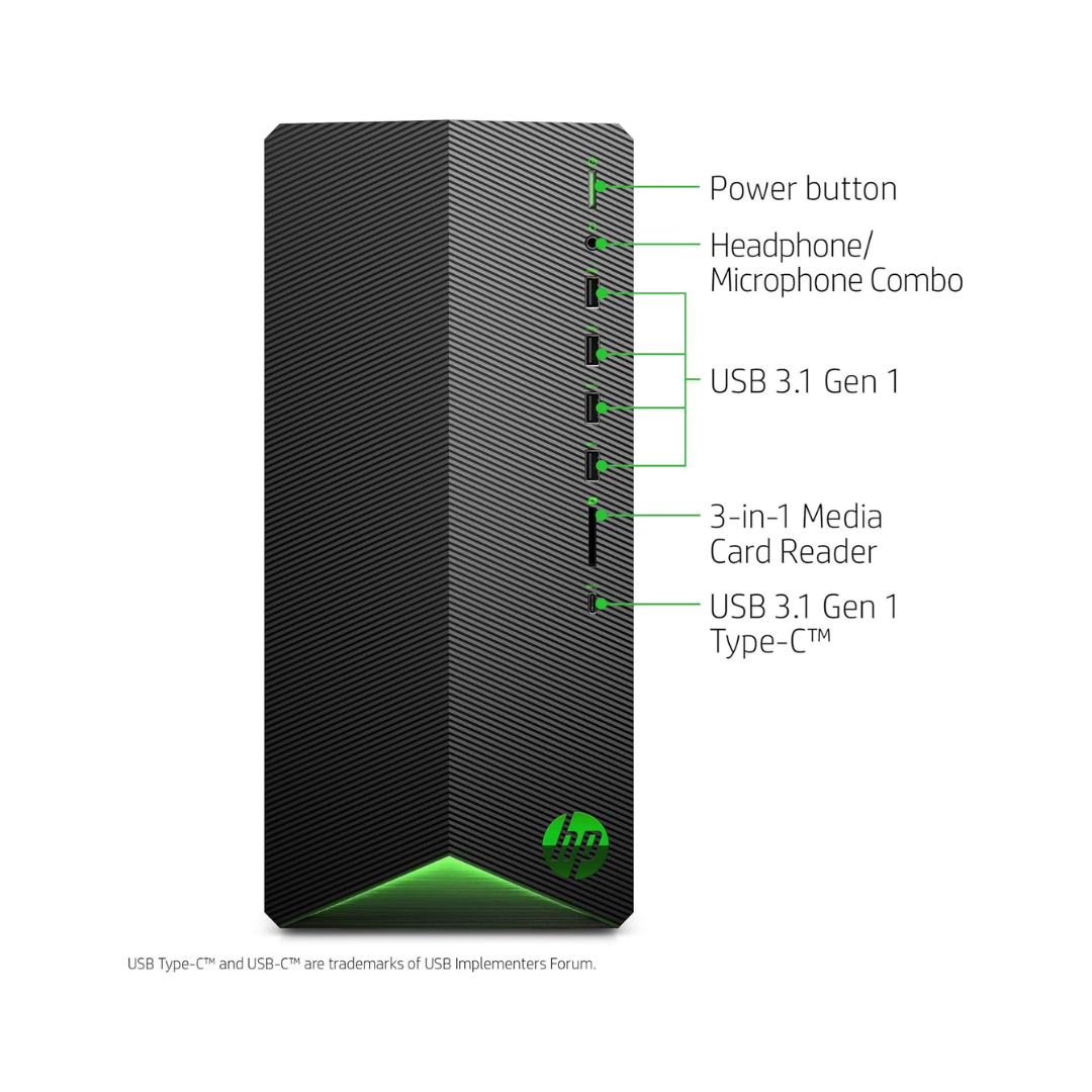 HP Pavilion Gaming Desktop TG01-2014a | Core i7-11700F | RTX 3060 | 16GB RAM | 1TB SSD