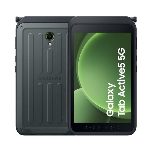 Samsung Galaxy Tab Active 5 5G Enterprise Edition SM-X300 Rugged 8" Tablet with S-Pen | 128GB Storage | 5G LTE + Wi-Fi