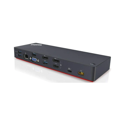 Lenovo ThinkPad Thunderbolt 3 Dock (40AC) | With Power Adapter & USB-C Cable