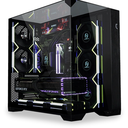 Custom Gaming Desktop – Ryzen 7 9800X3D | RTX 5070 Ti | 32GB DDR5 | 7TB Storage