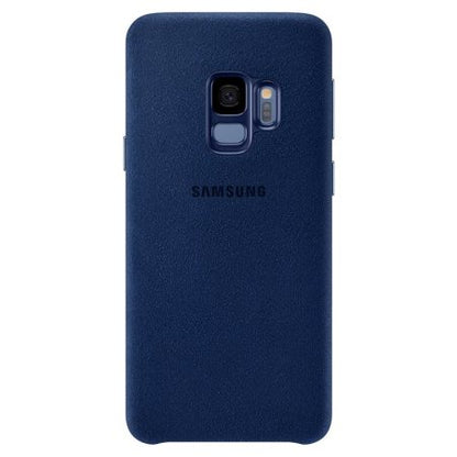Original Samsung Alcantara Cover for Galaxy S9 – Premium Material – Blue