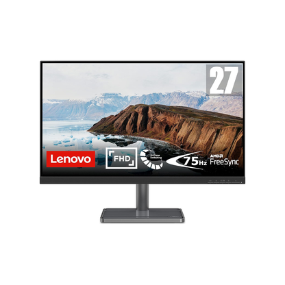 Lenovo L27I-30 27" FHD Monitor | FreeSync 75Hz | Eye Care