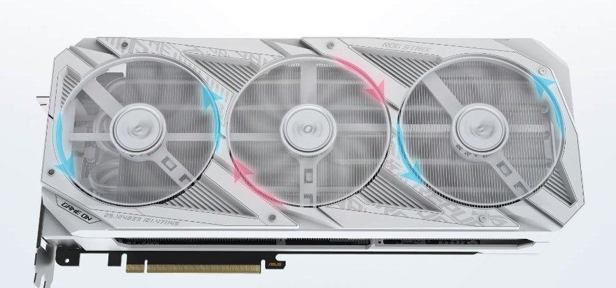 Asus NVIDIA GeForce RTX 3080 10GB GDDR6X Graphics Card White OC Edition