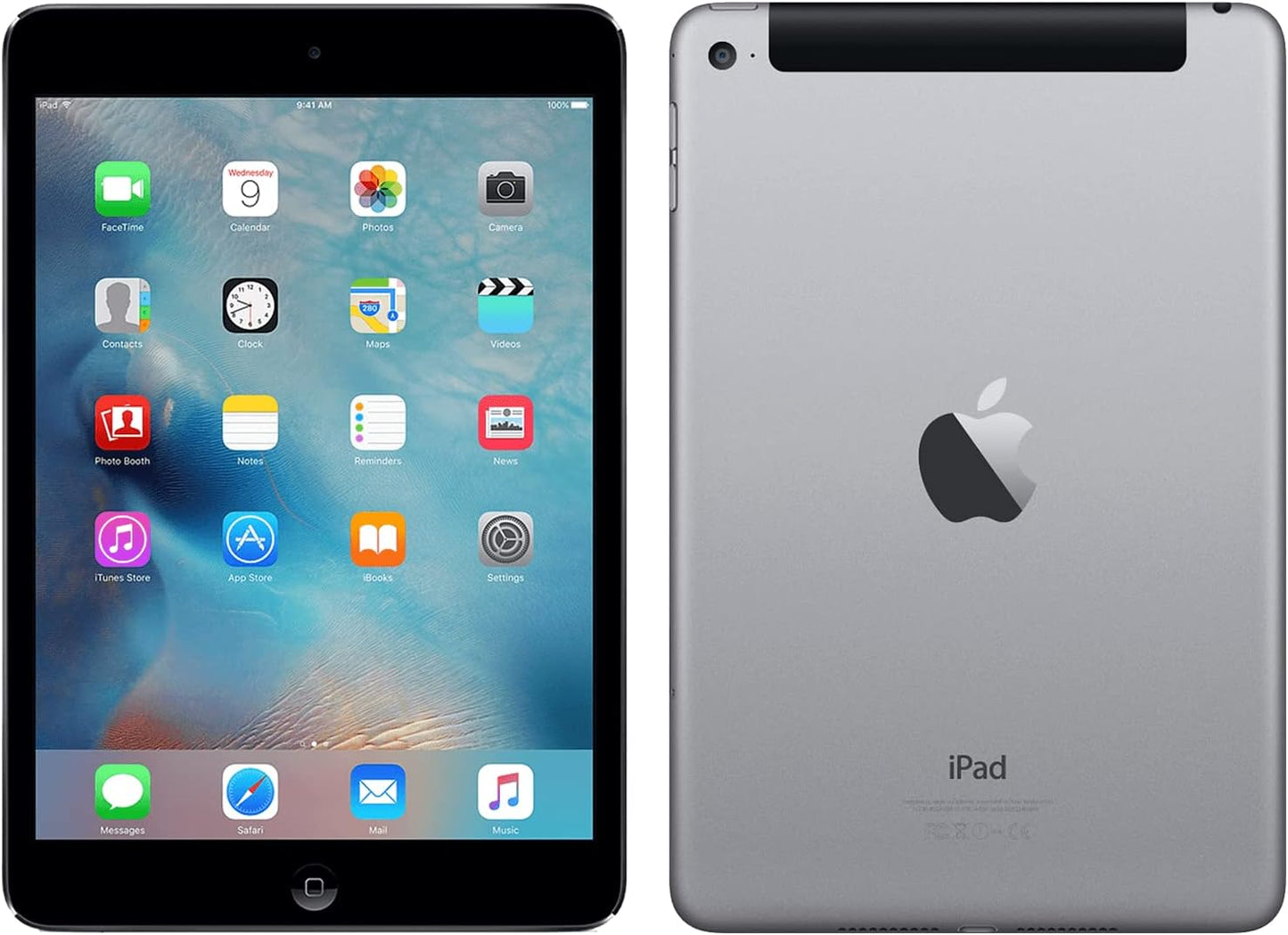 Apple iPad Mini 4 7.9" Retina Display | Wi-Fi + Cellular | 128GB Storage | Unlocked