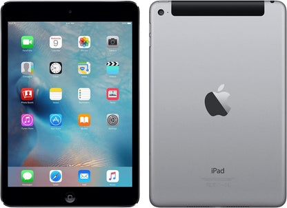 Apple iPad Mini 4 7.9" Retina Display | Wi-Fi + Cellular | 128GB Storage | Unlocked