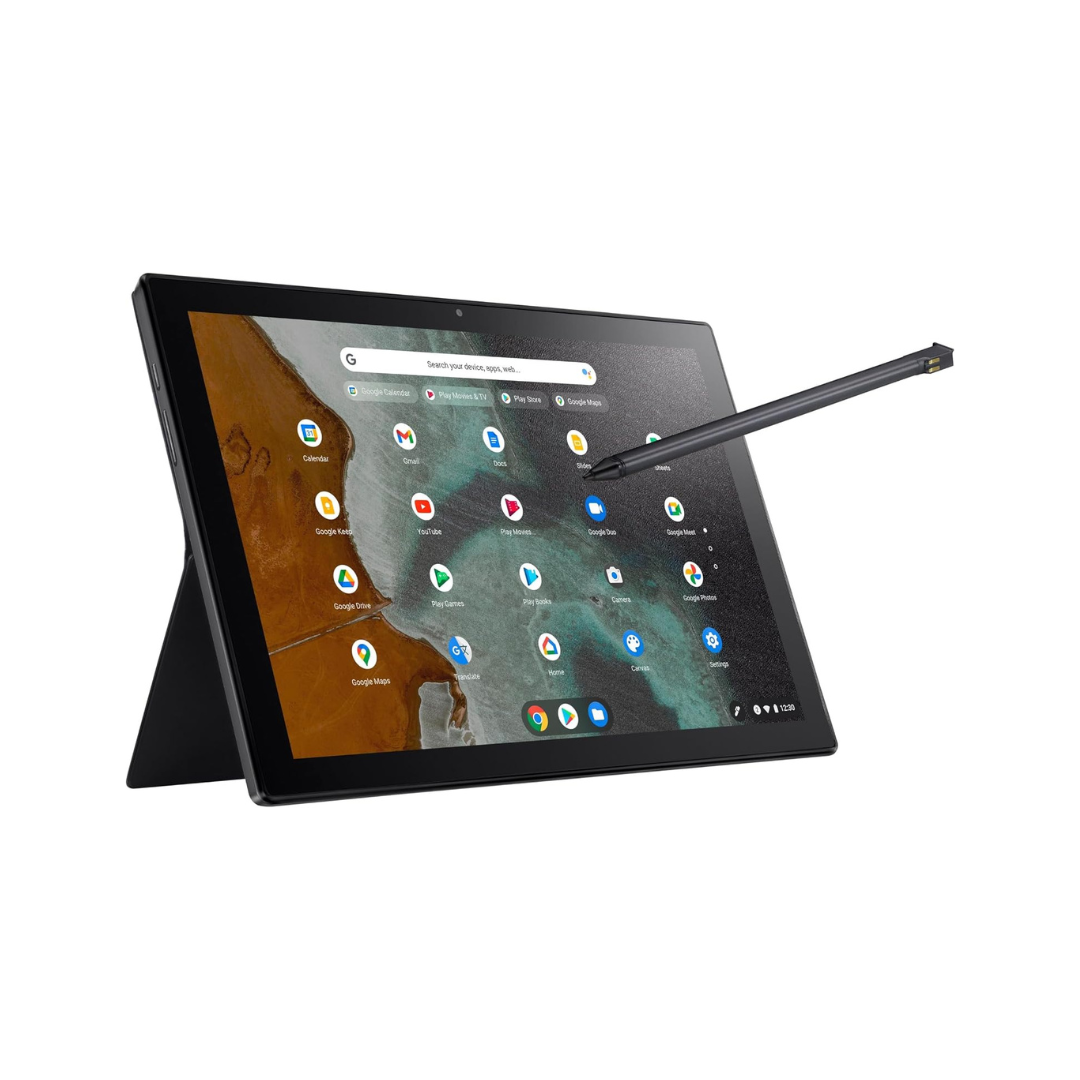 Asus Chromebook CM3000DV Detachable Tablet 10.5” WUXGA Touch | MediaTek Kompanio | 4GB RAM | 128GB SSD