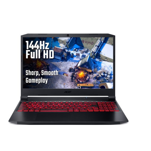 Acer Nitro 5 AN515 – 15.6" FHD 144Hz | i5‑10300H | 16GB RAM | 512GB SSD + 1TB HDD | GTX 1650 | Windows 11