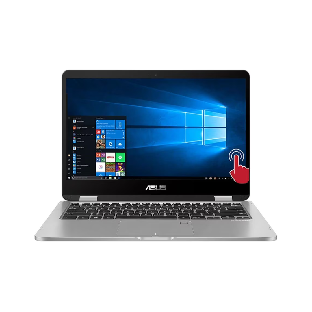 Asus Vivobook Flip 14” Touch | Celeron N4020 | 4GB RAM | 128GB SSD