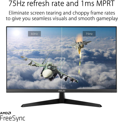 ASUS VY279HE Eye Care Monitor 27” FHD | 75Hz | IPS | 1ms | FreeSync | Eye Comfort Tech
