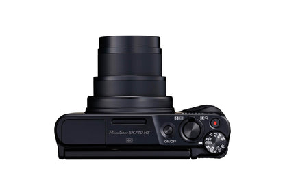 Canon PowerShot SX740 HS | 20.3MP | 4K Video | 40x Optical Zoom | Wi-Fi & Bluetooth
