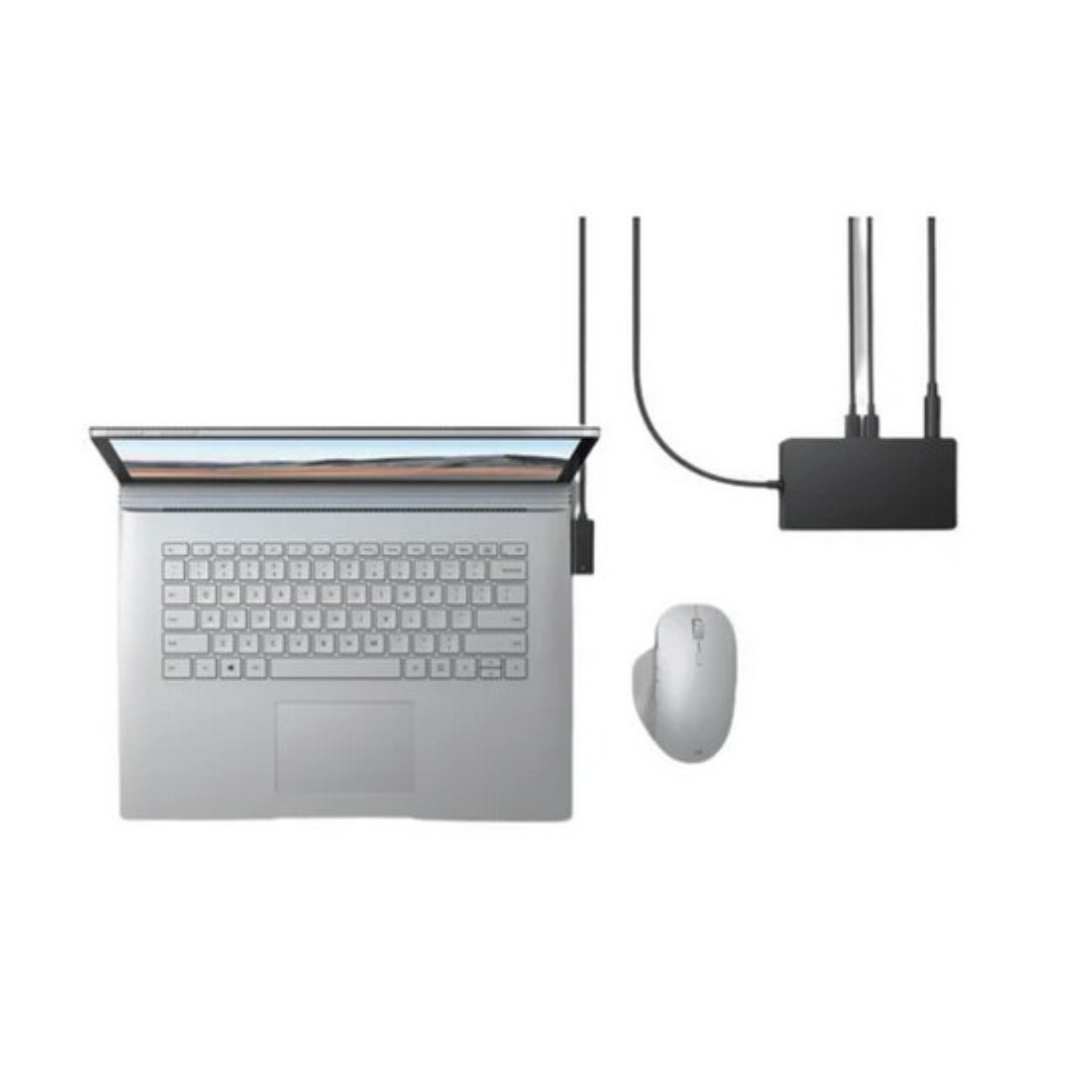 Microsoft Surface Dock 1661 | For Surface Pro, Surface Book, and Surface Laptop with Power Adapter